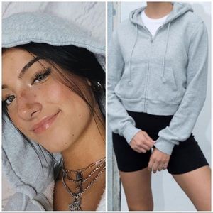 SOLD // Brandy Melville Crystal Hoodie